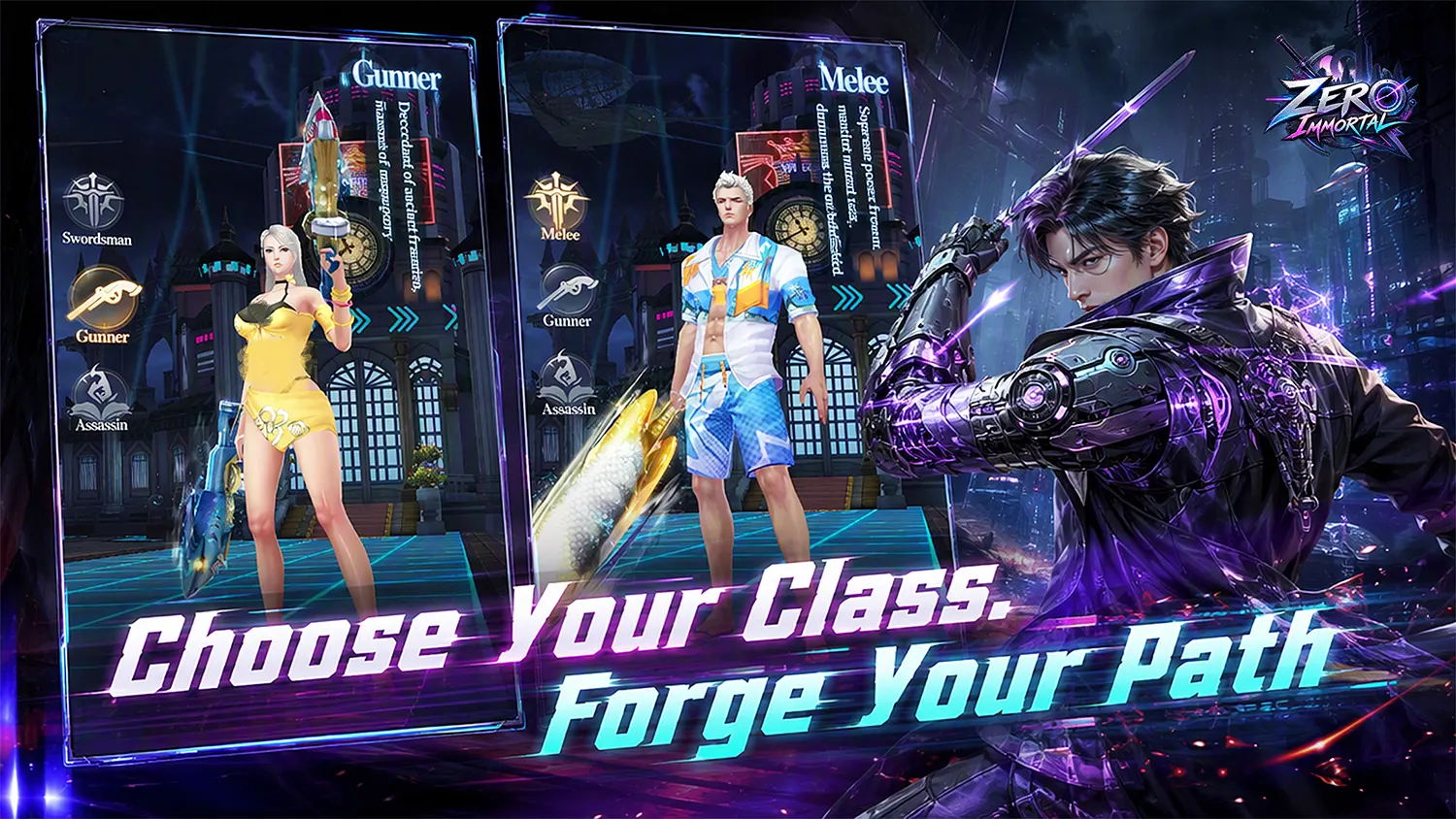 Choose Your Class. Forge Your Path