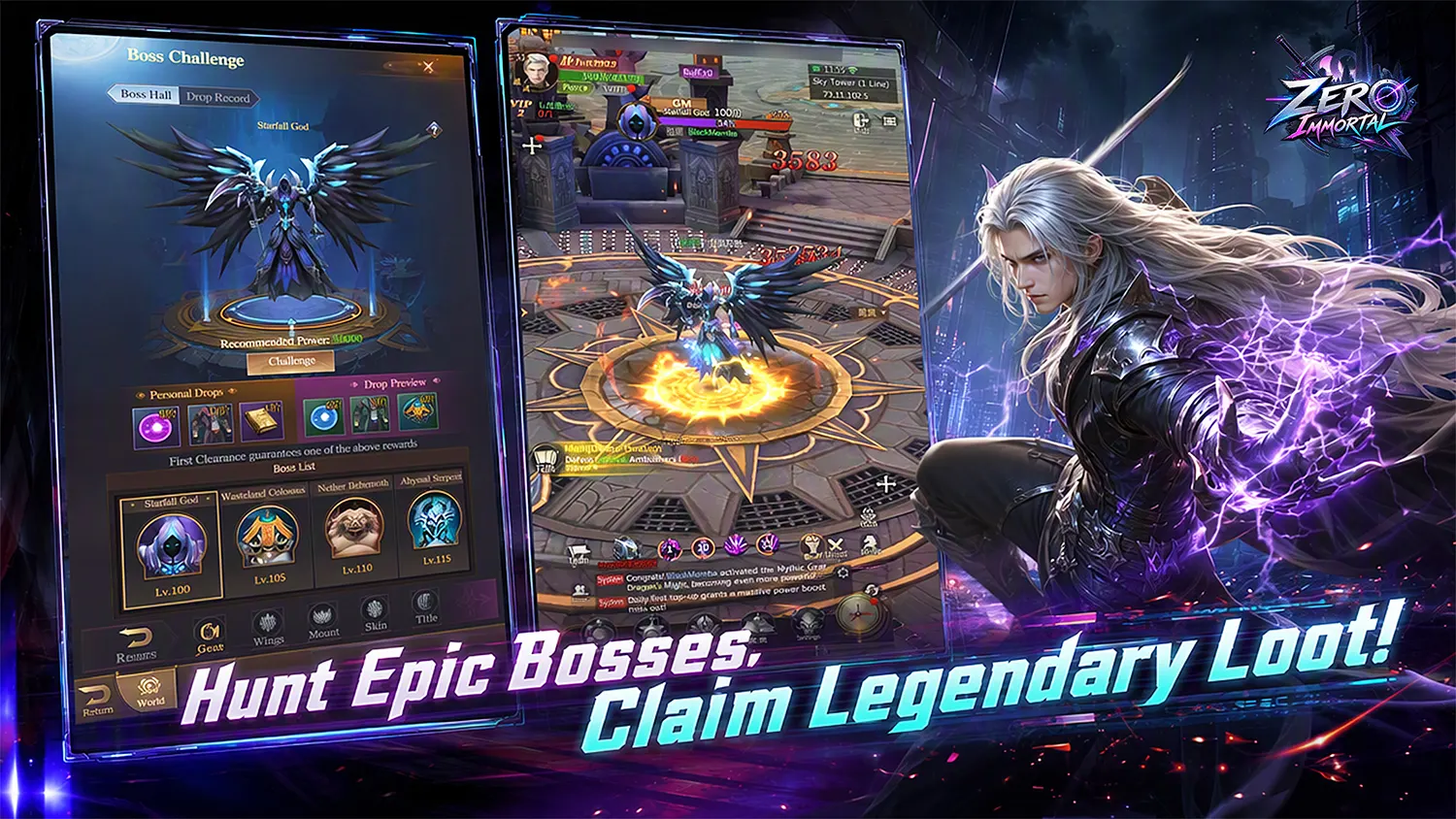 Hunt Epic Bosses, Claim Legendary Loot!